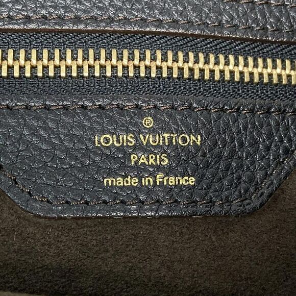 Louis Vuitton Handbag Mahina Selene PM M94035 Noir Black Leather - Picture 9 of 15